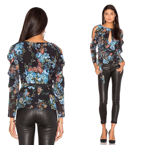 LPA Top 9 in Antique Floral - Picture 2 of 8